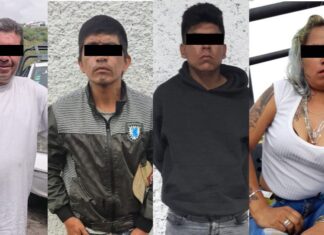 Cinco hombres y una mujer fueron detenidos por la posesión de presunta droga