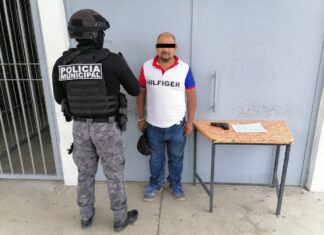 GRACIAS A UNA DENUNCIA CIUDADANA, LA POLICÍA MUNICIPAL DETUVO A UN PRESUNTO VENDEDOR DE DROGA