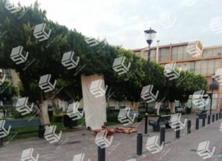 Localizan restos humanos en frente a la escuela Benito Juárez en Acambaro