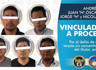 Vinculan a proceso a cinco sujetos por el delito de uso de tarjeta sin consentimiento del titular en León