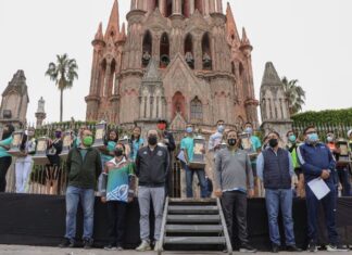 DEDICAN CARRERAS SIMBÓLICA Y DE LA CONSPIRACIÓN A LAS VÍCTIMAS POR COVID-19 EN SAN MIGUEL DE ALLENDE