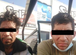 Por presunto robo a casa habitación, dos hombres fueron detenidos