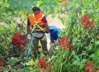 Fue encontrado un hombre que había caído por accidente en el Río Silao