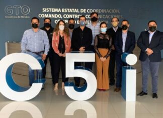 Se reúnen el Secretario de Seguridad Pública del Estado e integrantes del Consejo Empresarial de Salamanca para generar paz y tranquilidad