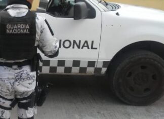 Elementos de la Guardia Nacional brindaron apoyo a un joven que fue extorsionado vía telefónica en Salamanca