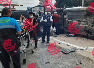 Con relación al accidente vial en la colonia Ciudad Aurora