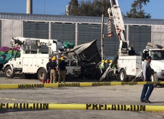 El tren impacto a un vehículo pesado que intentó ganarle el paso en León