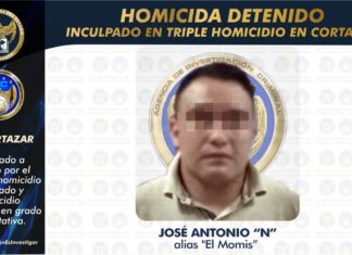 FGEG esclarece el triple homicidio ocurrido en el Bar “Miche Bults” en Cortazár y captura a “El Momis