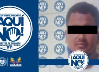 DETIENEN A UN HOMBRE EN EL FRACCIONAMIENTO LA PARROQUIA POR AGREDIR A SU ESPOSA