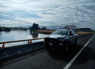 Protección Civil informó que el río Lerma disminuyó su nivel a 4.45 metros