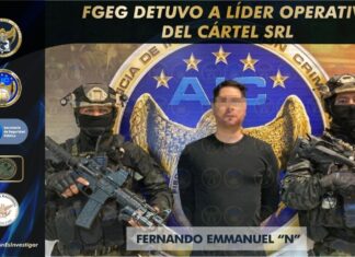 La Fiscalía General del Estado capturó al líder operativo del cártel SRL