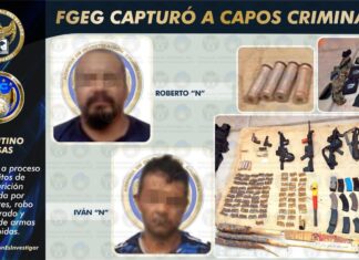 Roberto «N» e Iván «N» fueron vinculados a proceso por los delitos de desaparición cometida por particulares, robo equiparado y posesión de armas prohibidas