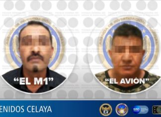 La Fiscalía General del Estado en coordinación con el Ejército Mexicano, Guardia Nacional y SSPE capturó a 22 delincuentes entre los que se encuentra un objetivo criminal