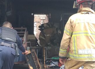 Un hombre incendio su domicilio con su familia al interior en Silao