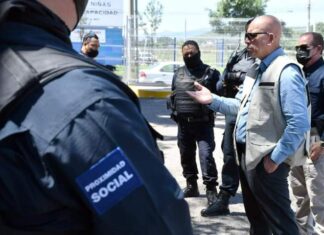 SE REUNE SECRETARIO DE SEGURIDAD CON ELEMENTOS DEL GRUPO «CENTAURO»