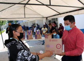 PRESIDENTE MUNICIPAL PARTICIPA EN ENTREGA DE DESAYUNOS ESCOLARES CALIENTES