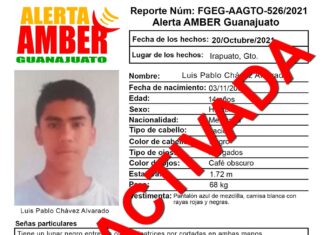 Localizan sin vida a menor que fue privado de su libertad en Irapuato.