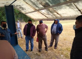 PRESIDENTE MUNICIPAL SOSTIENE REUNIÓN CON REPRESENTANTES DEL COMITE EJIDAL DE CERRITO DE CAMARGO