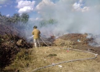 Autoridades municipales invitan a los salvaterrenses a no quemar basura