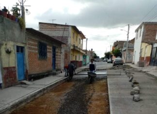 REHABILITACIÓN DE BACHE EN COLONIA EMILIANO ZAPATA EN JARAL DEL PROGRESO.