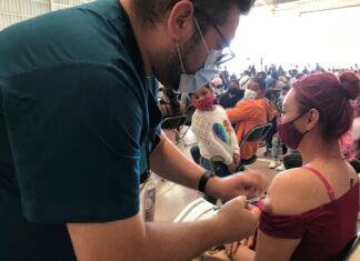 Continuara vacunación en el estado, llegan más de 366 mil biológicos.