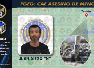 En la cárcel homicida que mató y enterró en el patio de su casa a su hijo en Yuriria