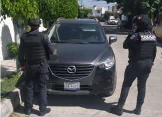 EN HECHOS DISTINTOS, DOS HOMBRES FUERON DETENIDOS POR LA POLICÍA MUNICIPAL AL CIRCULAR EN VEHÍCULOS CON REPORTE DE ROBO.