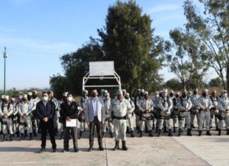 AGRADECE PRESIDENTE A GUARDIA NACIONAL POR SU SERVICIO A LOS SALMANTINOS