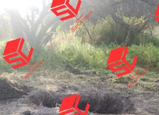 Encuentran el cuerpo sin vida de una persona semienterrado, entre las comunidades de Cupareo y Puerta del Monte en Salvatierra.