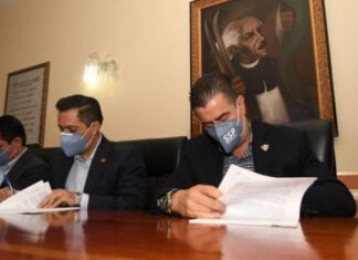 Firma la SSPEG y el Gobierno Municipal de San Francisco del Rincón convenios de colaboración en materia de seguridad.