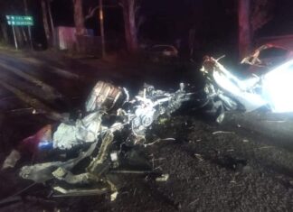 TARIMORO/Aparatoso choque deja una persona lesionada