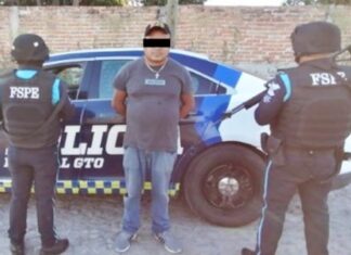 Detienen en Celaya a un sujeto con 300 dosis de marihuana.