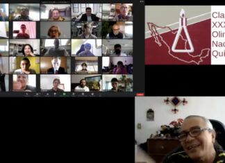 Estudiantes del Nivel Medio Superior de la UG obtienen medallas en la XXXI Olimpiada Nacional de Química.