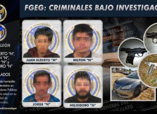 Cuatro sujetos que dispararon contra elementos de las FSPE fueron vinculados a proceso en Moroleon.