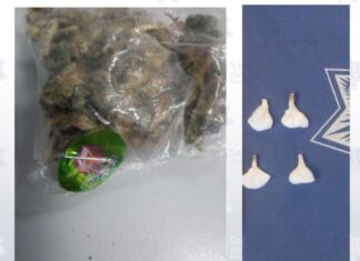 Detienen a dos con droga en San Francisco del Rincon.