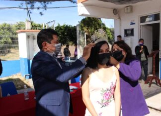 ALCALDE ASISTE A LA CORONACIÓN DE LA REINA DEL BACHILLERATO SABES