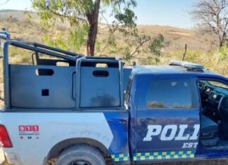 FSPE recuperan unidad blindada en poder de un grupo criminal en Juventino Rosas.