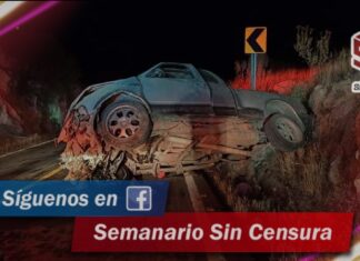 Se impacta contra muro de conténsion en la carretera Guanajuato- Juventino Rosas, hay un herido.