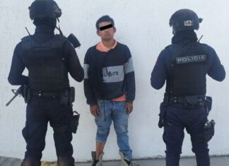 EN RECORRIDOS DE VIGILANCIA EN LA COMUNIDAD SEGUNDA FRACCIÓN DE CRESPO, UN HOMBRE FUE DETENIDO EN POSESIÓN DE PRESUNTA DROGA.