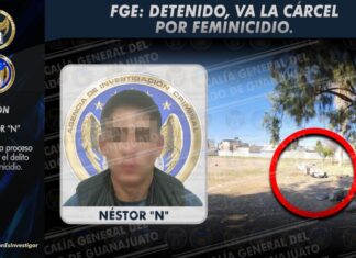 Feminicida es detenido por Agentes de Investigación Criminal y va a la cárcel en León.