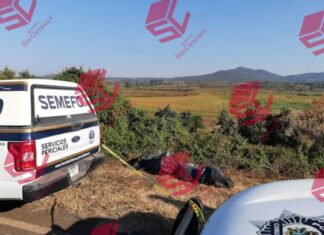 Encuentran los cuerpos de dos hombres sin vida en Tangamandapio Mich.