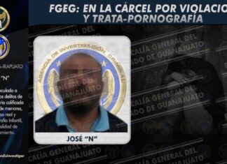 Con orden de aprehensión, la Fiscalía General de Justicia lleva ante un Juez a sujeto que violentó sexualmente a niñas.