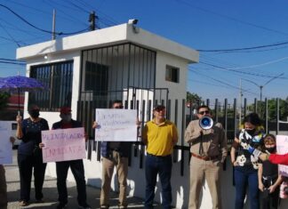 Empleados de RIAMA se presentaron en las oficinas del STPRM sección 24 en apoyo a 6 compañeros despedidos