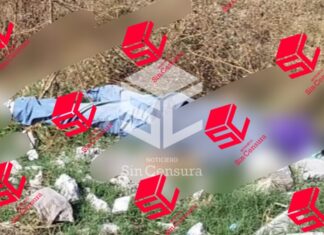 Localizan los cuerpos de dos personas sin vida en un camino de terracería de la colonia Serrano Vallejo en Valle de Santiago.