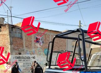 En persecución motopatrullero de Celaya resulta lesionado después de derrapar.