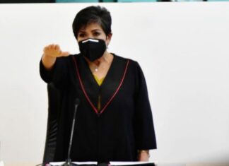 MA. ROSA MEDINA RODRÍGUEZ TOMA PROTESTA COMO PRESIDENTA DEL SUPREMO TRIBUNAL DE JUSTICIA