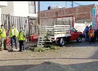 Hombre y niña lesionados por explosión de pirotecnia en Silao