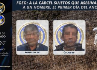 Dos sujetos asesinaron violentamente a un hombre durante las primeras horas del 2022.