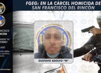 La Fiscalía General del Estado obtuvo vinculación a proceso en contra de GUSTAVO ADOLFO “N”