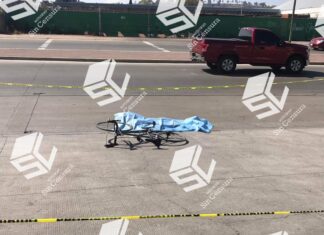 Ciclista muere de un infarto al miocardio en Valle de Santiago.